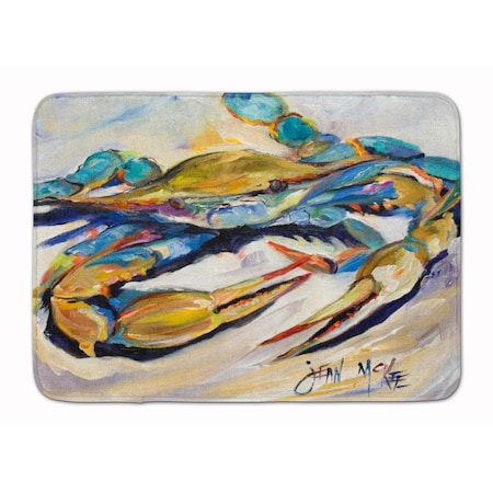 Carolines Treasures Blue Crab Machine Washable Memory Foam Mat JMK1092RUG